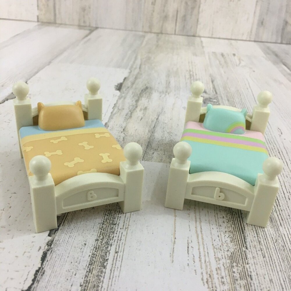 Bluey and Bingo Yellow and Green Beds Bedroom Furniture Replacement Bone Rainbow